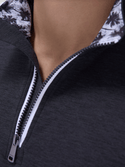 Bugatchi 1/4 Zip Knit | Black - Caswell's Fine Menswear