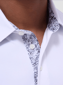 Bugatchi Soft Touch Polo | White - Caswell's Fine Menswear