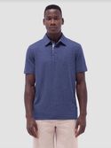 Bugatchi Soft Touch Polo | Navy - Caswell's Fine Menswear