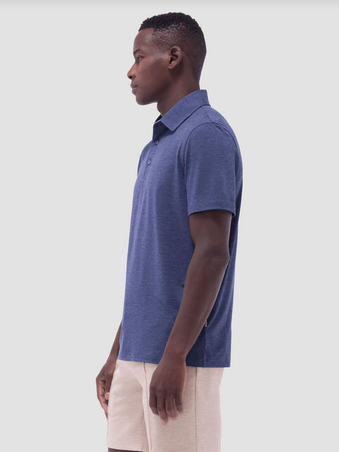 Bugatchi Soft Touch Polo | Navy - Caswell's Fine Menswear