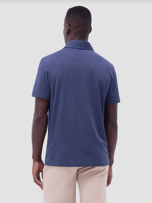 Bugatchi Soft Touch Polo | Navy - Caswell's Fine Menswear