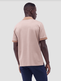 Bugatchi Zip Polo | Camel - Caswell's Fine Menswear