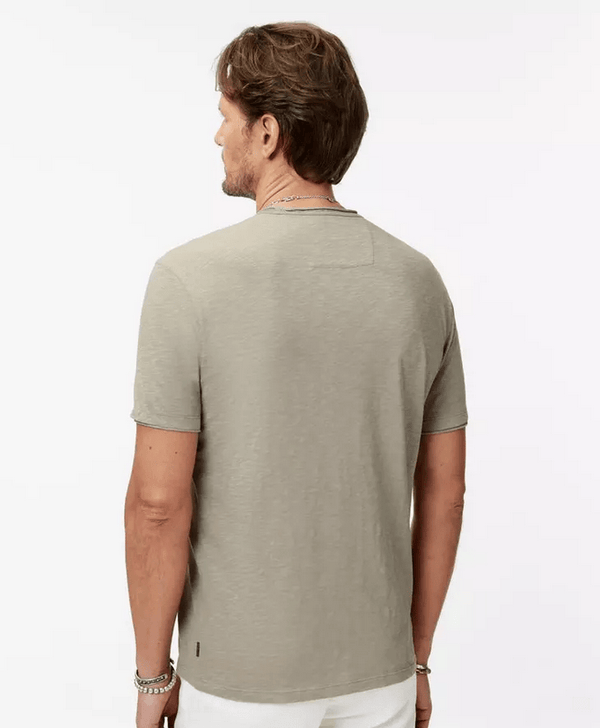 John Varvatos Miles V-Neck | Spruce - Caswell's Fine Menswear