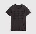 John Varvatis Insect Eyes Tee | Charcoal - Caswell's Fine Menswear