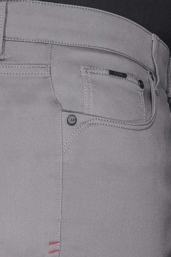 Au Noir Short Jay-SKC | Silver - Caswell's Fine Menswear