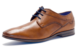 Buggati Dress Shoes | Congac - Caswell's Fine Menswear