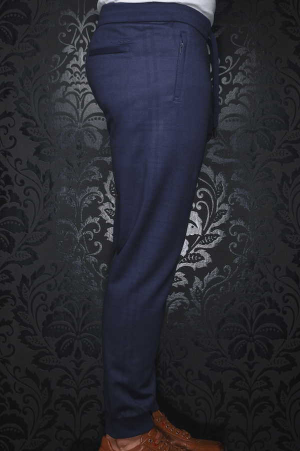 Au Noir Pants | CARVER, Navy - Caswell's Fine Menswear