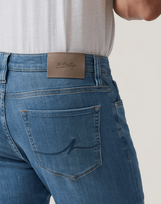 34 Heritage Camino Relaxed Straight Jeans in Cloud Blue Urban - Caswell's Fine Menswear