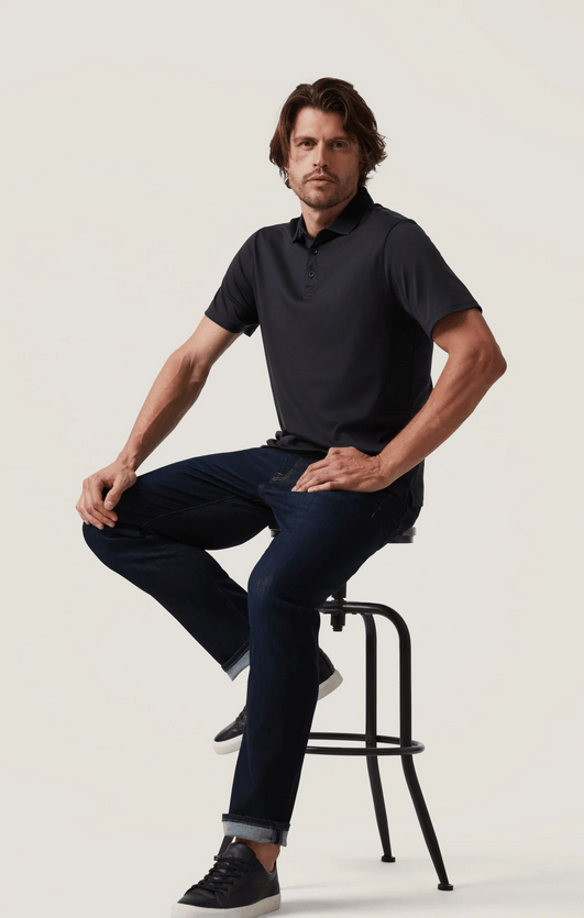 34 Heritage Camino Relaxed Straight Jeans in Deep Urban - Caswell's Fine Menswear