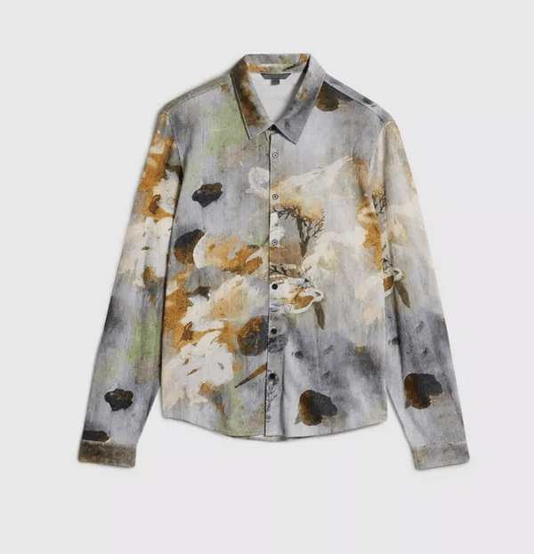John Varvatos Barnett Shirt | Copper - Caswell's Fine Menswear