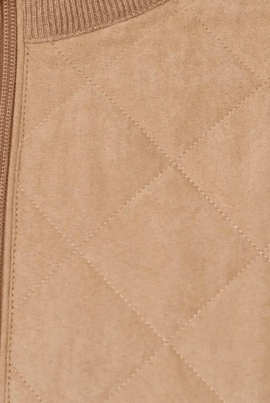 Bugatti Quilted Jacket | Tan - Caswell's Fine Menswear