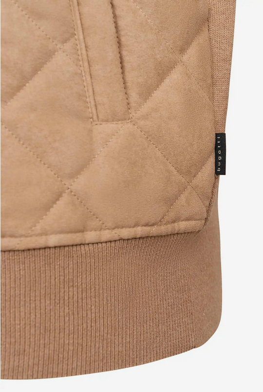 Bugatti Quilted Jacket | Tan - Caswell's Fine Menswear