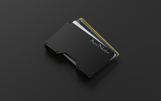 Portefeuille Au Noir - RFID - Noir