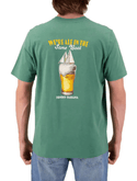 Tommy Bahama T-Shirt All In The Same Boat | Green Heather - Caswell's Fine Menswear