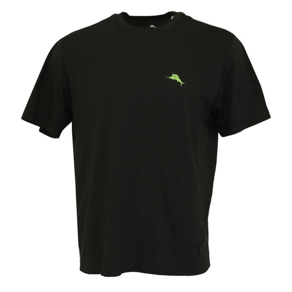 Tommy Bahama T-Shirt Palm Greens | Black - Caswell's Fine Menswear