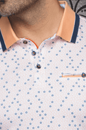 Au Noir Polo | BRYLEE, Orange - Caswell's Fine Menswear