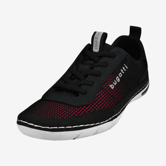 Bugatti Sneaker | Black/Red