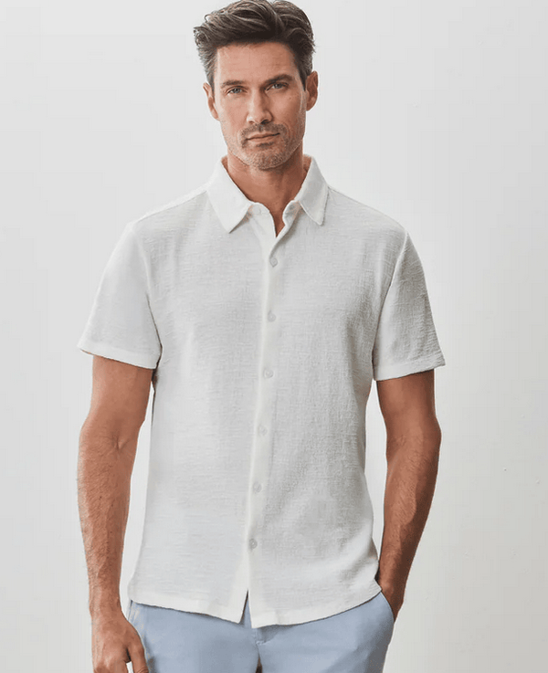 Robert Barakett Newman Short Sleeve Knit Shirt - Caswell's Fine Menswear