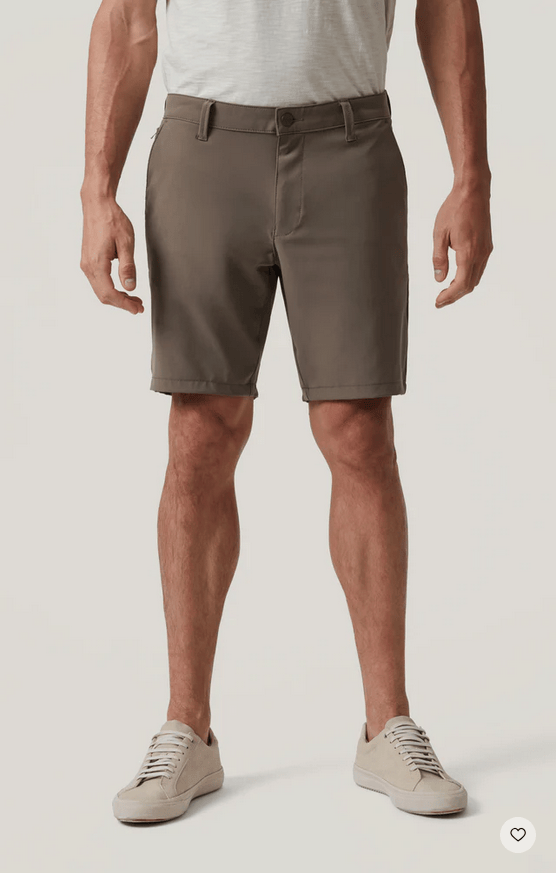 34 Heritage Arizona Shorts in Taupe Commuter Luxe - Caswell's Fine Menswear