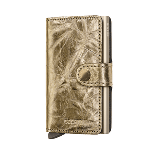 Secrid Miniwallet Crunch Gold (MCr-Gold) - Caswell's Fine Menswear