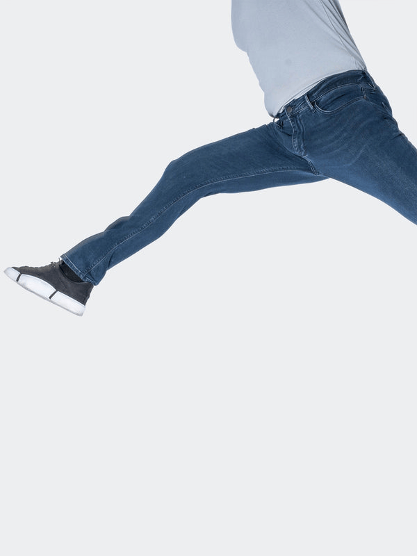 Maceoo Jean Classic | Blue - Caswell's Fine Menswear