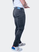 Maceoo Jeans Washed | Black - Caswell's Fine Menswear