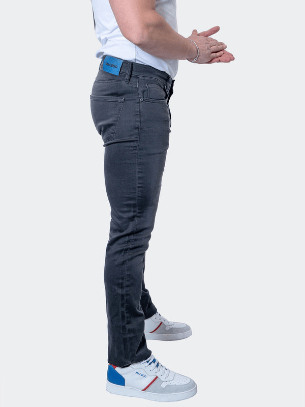 Maceoo Jeans Washed | Black - Caswell's Fine Menswear