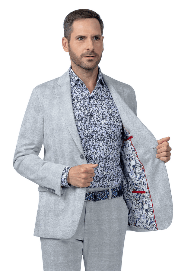 7 Downie St. Blazer / Suit Separate | Grey - Caswell's Fine Menswear