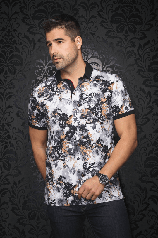 Au Noir Polo Shirt  | ROYCE, Black Gold