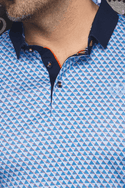 Au Noir Polo | JED, Light Blue