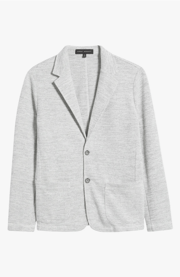 Robert Barakett Knit Sport Jacket | Light Grey - Caswell's Fine Menswear
