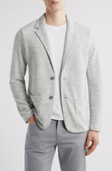 Robert Barakett Knit Sport Jacket | Light Grey - Caswell's Fine Menswear