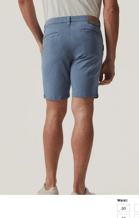 34 Heritage Arizona Shorts in Blue Ashes Twill