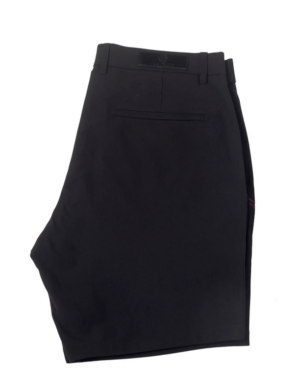 Au Noir Shorts | LIMAO-SOLARIS, Black - Caswell's Fine Menswear