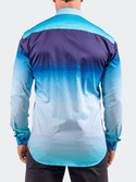 Maceoo Shirt Fibonacci Resistance0310 | Blue - Caswell's Fine Menswear
