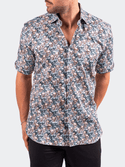 Maceoo Shirt Galileo Resistance0335 | Yellow - Caswell's Fine Menswear