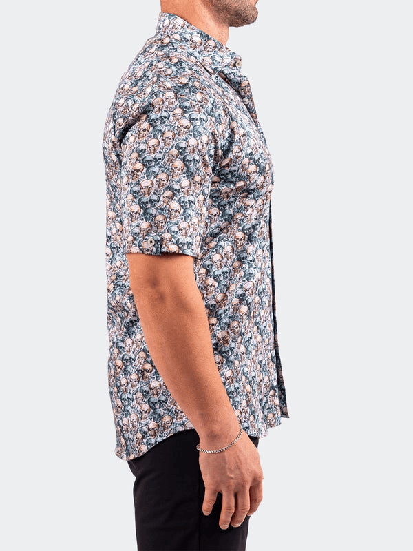 Maceoo Shirt Galileo Resistance0335 | Yellow - Caswell's Fine Menswear