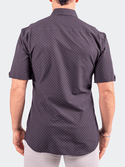 Maceoo Shirt  Galileo Resistance Stretch3221 | Black - Caswell's Fine Menswear