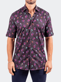 Maceoo Shirt Galileo Resistance Stretch0347 | Black