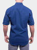 Maceoo Shirt Galileo Aristocrat Luxe Stretch8 | Blue