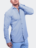 Maceoo Shirt Einstein Resistance Stretch3353 | Blue