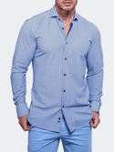 Maceoo Shirt Einstein Resistance Stretch3353 | Blue