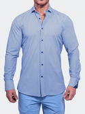 Maceoo Shirt Einstein Resistance Stretch3353 | Blue