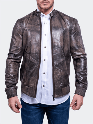 Maceoo Leather Resistance1015 | Brown - Caswell's Fine Menswear