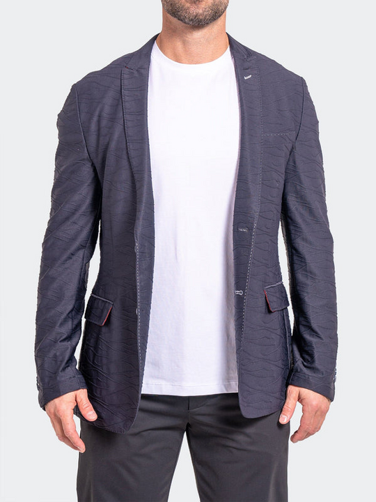 Maceoo Blazer Unconstructed Obsidian Black