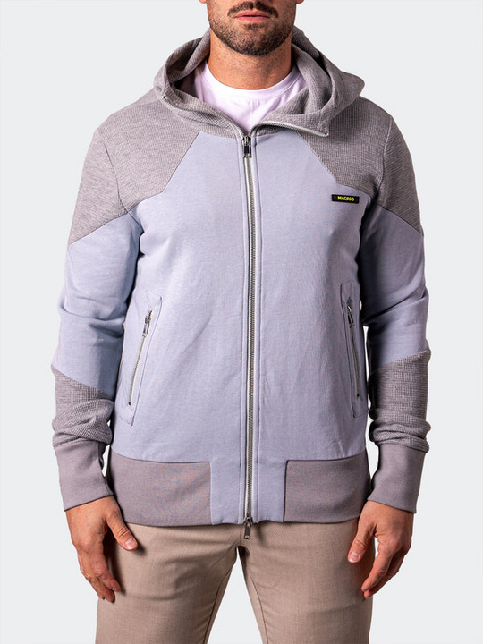 Maceoo Hoodie | Gris tonnerre