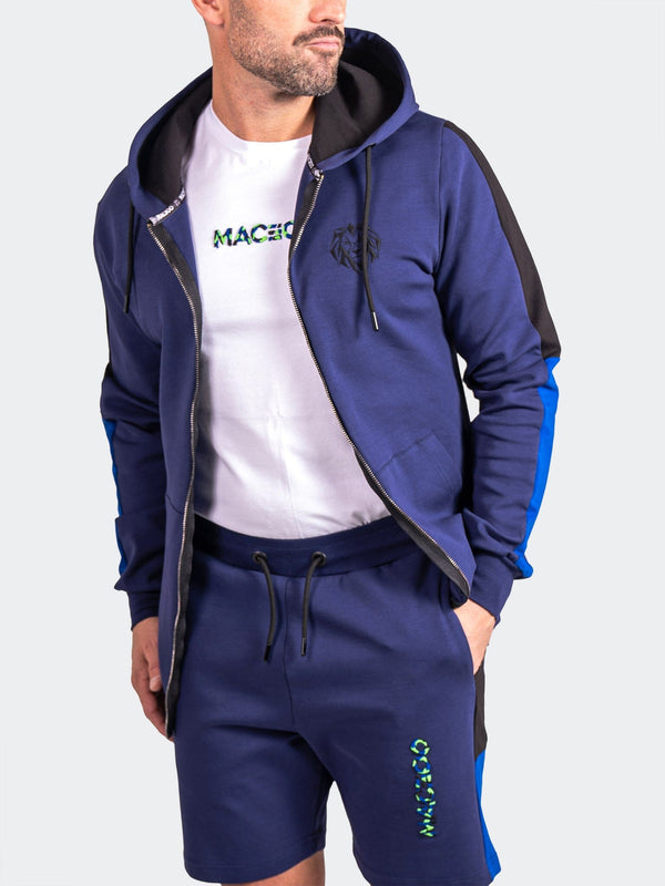 Maceoo Hoodie | Blue