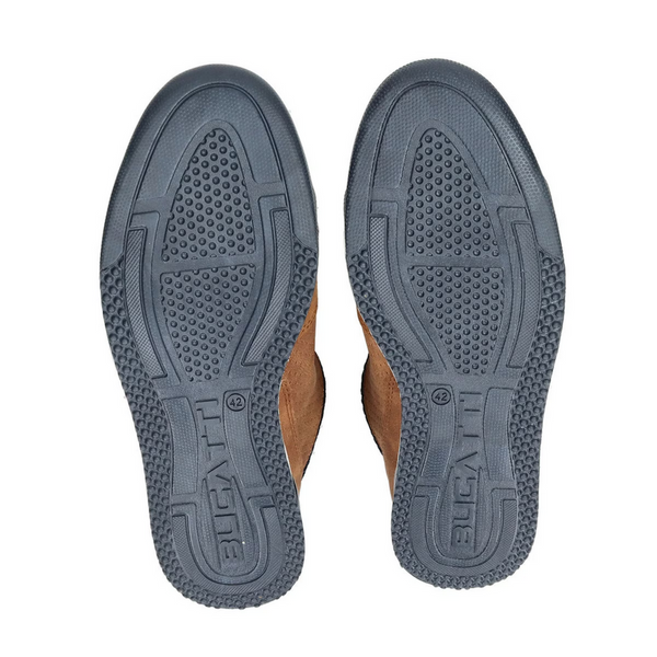 Bugatti Sneaker | Cognac/Navy - Caswell's Fine Menswear