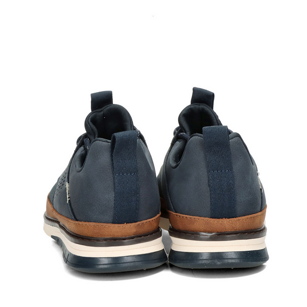 Bugatti Sneaker | Navy - Caswell's Fine Menswear