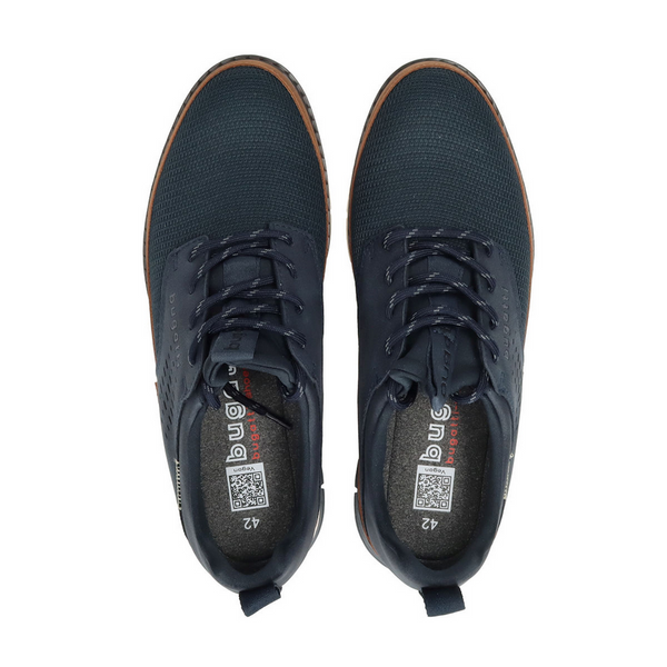 Bugatti Sneaker | Navy - Caswell's Fine Menswear